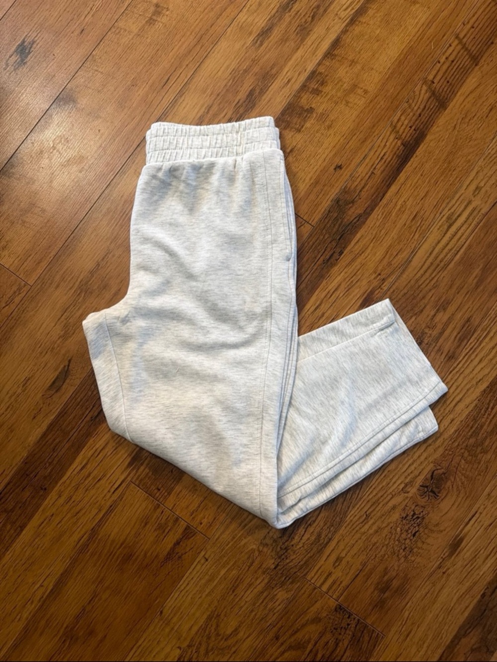 Danskin Light Gray Heather Jogger Sweatpants